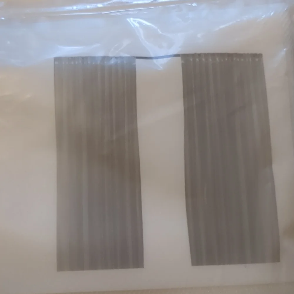 NEW Ikea LILL Lace curtains, 1 pair, white, 110x98